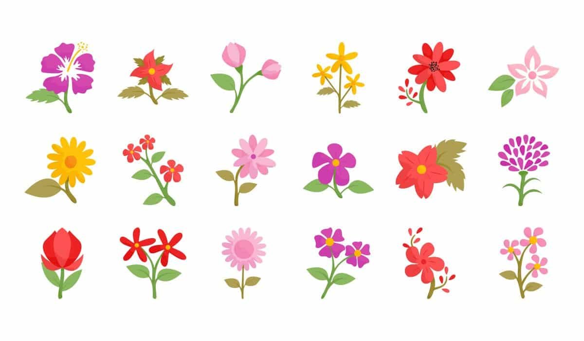Flowers Icon | Vintagio Design