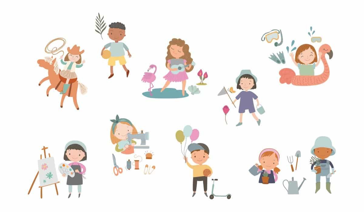 Kid Spring Activity | Vintagio Design