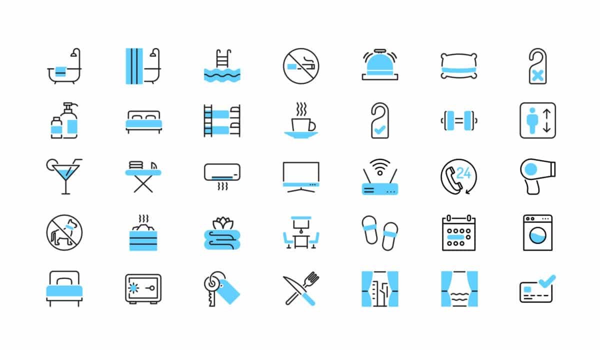 Hotel Amenities Icon