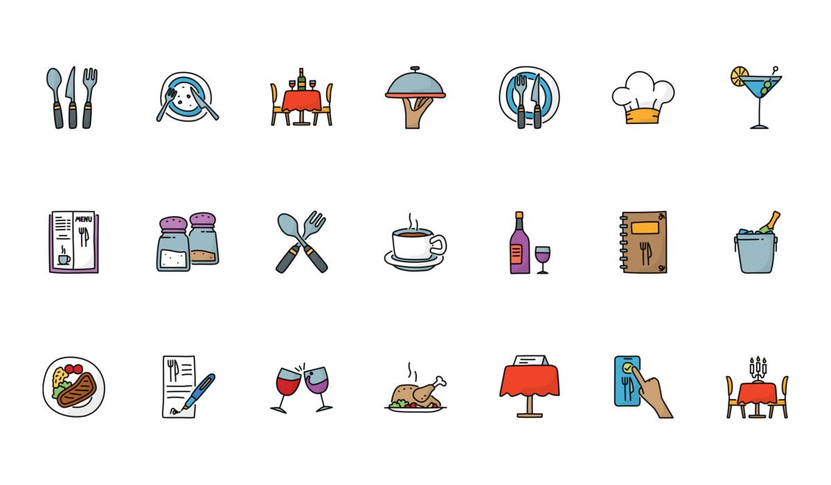 Restaurant Hand Drawn Icon